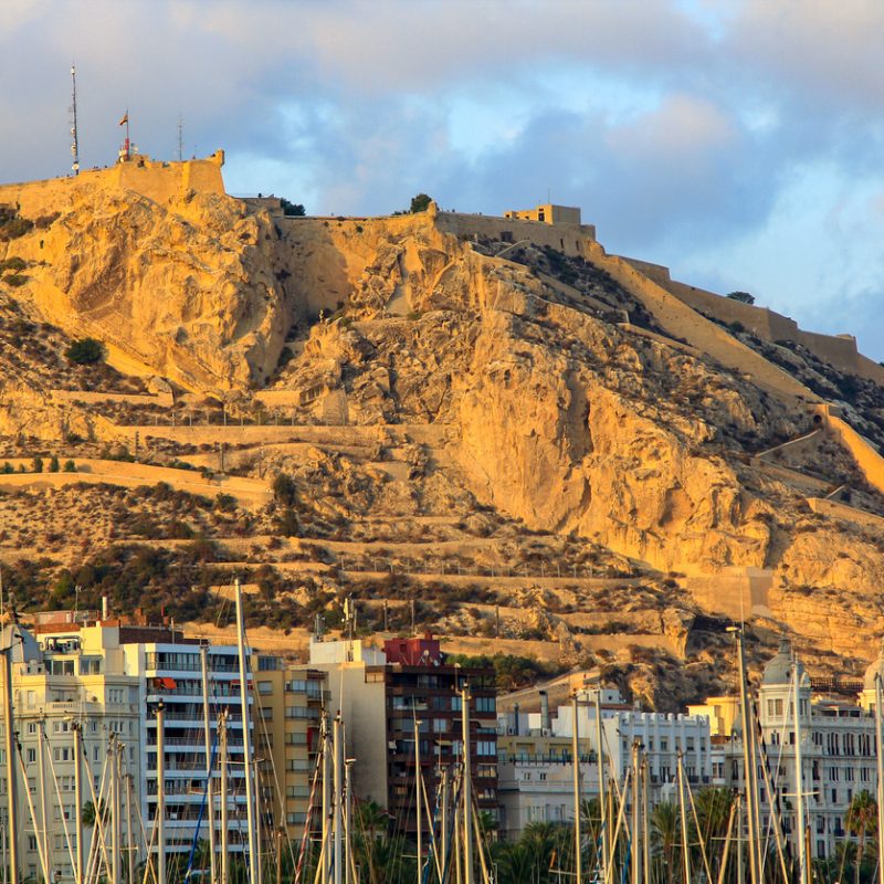 Visita el Castell de Santa Bàrbara d'Alacant